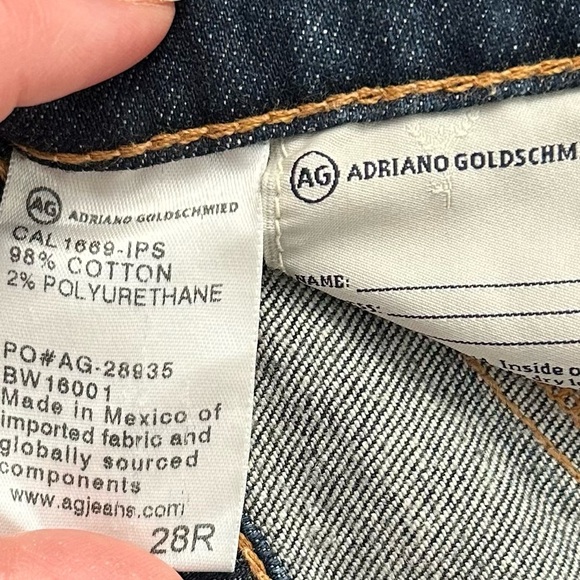 AG Adriano Goldschmied Women's The ALI A-Line Jean Skirt 28 Reg Faded Blue Denim - Picture 6 of 6